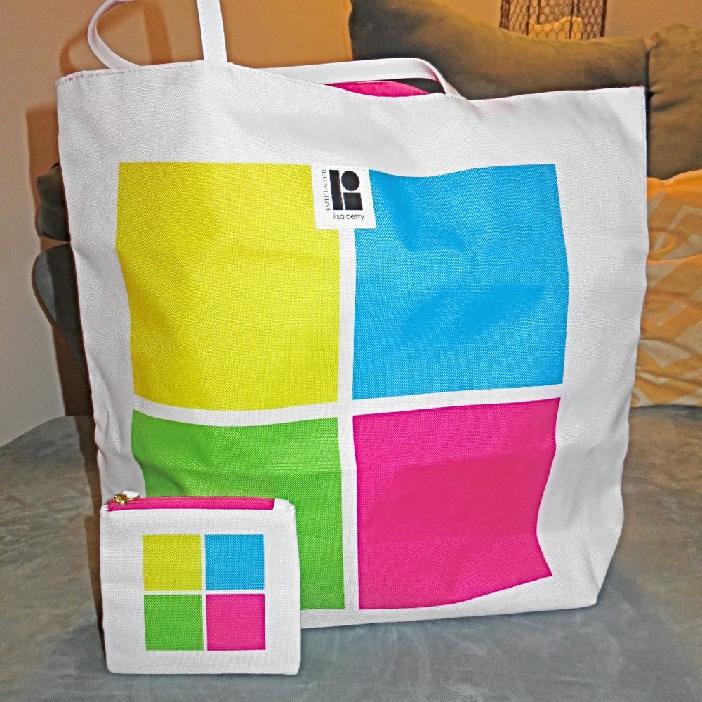 Estee Lauder Tote Bag with Matching Change Purse